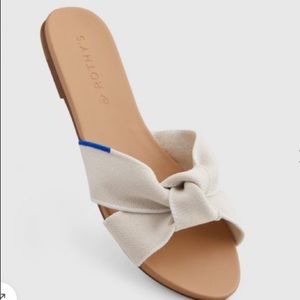 Rothy’s The Knot Sandals in Sand Dollar 9